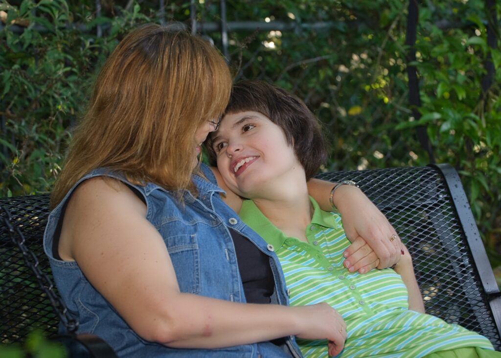 Karen and Alison