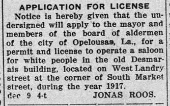 December 16, 1916, page 6; St Landry Clarion